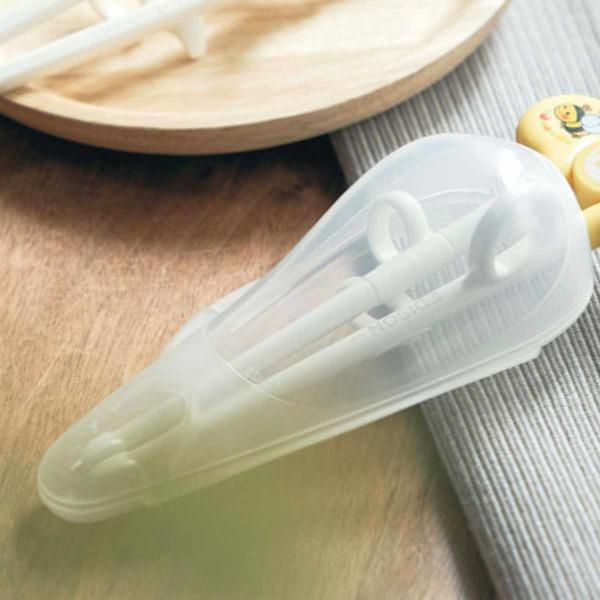 箸ケース 14cm エジソンのお箸専用ケース プラスチック （ ケース お箸 持ち運び用 ）