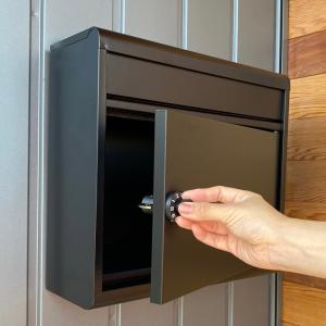 郵便ポスト　グリーン GREEN LIFE（グリーンライフ） 郵便ポスト 片手で開閉ポスト ダイヤル