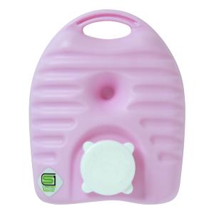 ゆたん タンゲ 立つ湯たんぽ3 プチ 600ml カバー付 (幅15×奥行7×高さ18.5cm