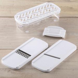 おろし器&スライサー4点セット コンパク...の商品画像