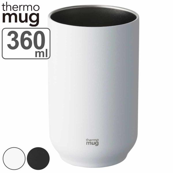缶ホルダー 360ml thermo mug 缶クーラータンブラー ステンレス （ 食洗機対応 缶 ...