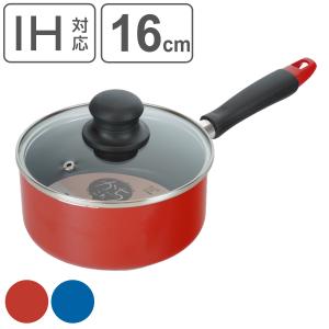 和平フレイズ 片手鍋 18cm IH対応 ガラス蓋付き かちこれ （ ガス火