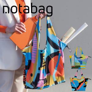 エコバッグ Notabag Tote MIREIA Roads （ ノットアバッグ 折りたたみ マチ広 ブランド トート ）｜livingut