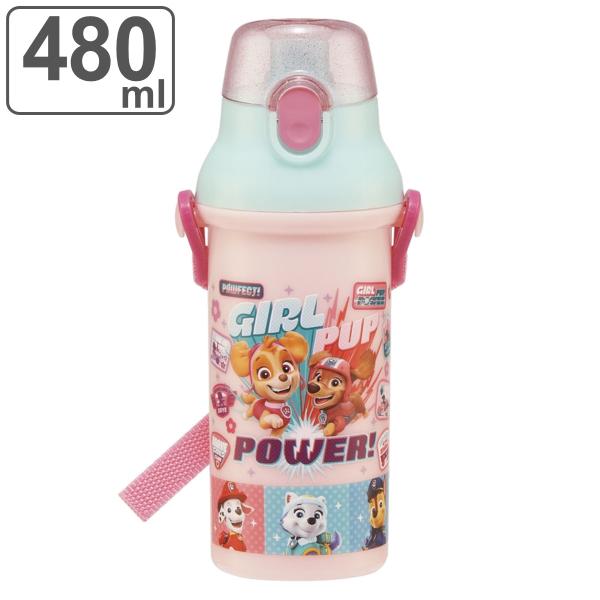 水筒 480ml 抗菌直飲プラボトル パウパトGIRL （ パウパトロール 子供用 抗菌 プラスチッ...