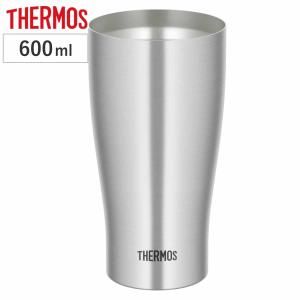 サーモス タンブラー 600ml 真空断熱 ステンレス JDY-600 S （ THERMOS 食洗機対応 ステンレスタンブラー コップ カップ 保冷 保温 ）｜リビングート ヤフー店
