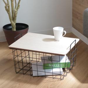 イケア（IKEA） KVISTBRO クヴィストブロー リビングテーブル 収納付き