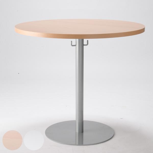 リフレッシュテーブル 直径75cm カフェラウンジテーブル （ 法人限定 オフィス家具 丸 木目調 ...