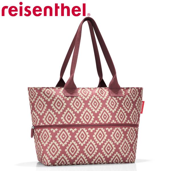 ショッピングバッグ reisenthel SHOPPER E1 DIAMONDS ROUGE （ ト...