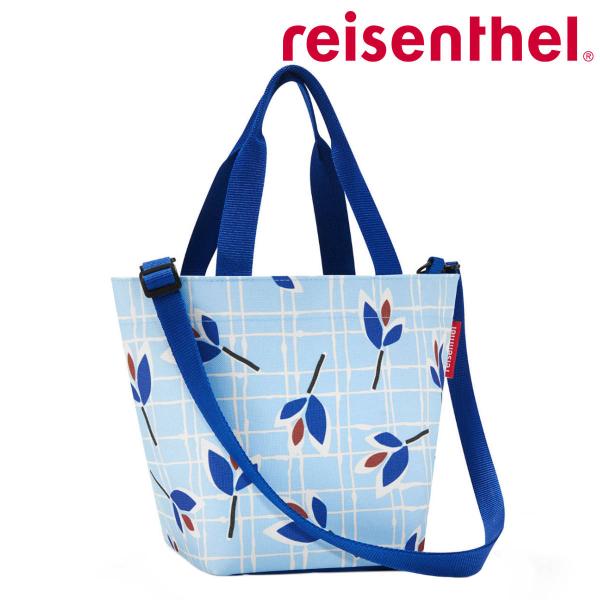 （アウトレット）ハンドバッグ reisenthel SHOPPER XS LEAVES BLUE （...
