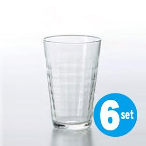 DURALEX デュラレックス　PRISME　プリズム　トールタンブラー　330ml　6個セット（ グラス コップ ガラス タンブラー ）