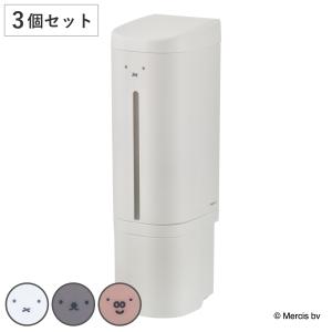 ディスペンサー マグネット 下から出てくるディスペンサー ディックブルーナ 同色3個セット 500ml （ Miffy ブルーナ ソープディスペンサー 磁石 詰め替え ）｜livingut