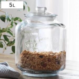 パール金属 保存容器 2L ガラス製 角型保存ビン （ ガラス ガラス容器