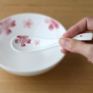 レンゲ 16cm レトロ中華 ナルト 磁器 （ 食洗機対応 蓮華 れんげ