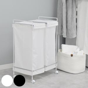 ランドリーバッグ ダブル A162(ランドリーバスケット 蓋付き ふた付き