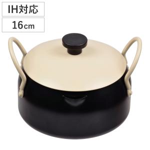 岩鋳（IWACHU） 南部鉄器 天ぷら鍋 平底25 日本製 : キッチンウエアー
