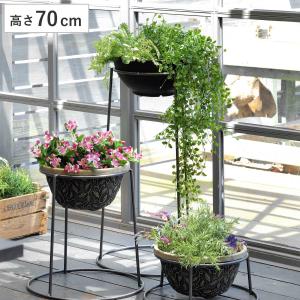 花台 ハイタイプ 3点セット 木製 フラワースタンド プランタースタンド