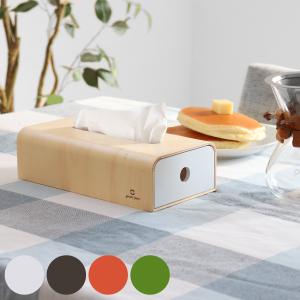 ティッシュケース 木製 テンテ tente WOOD House Style ソフトパック