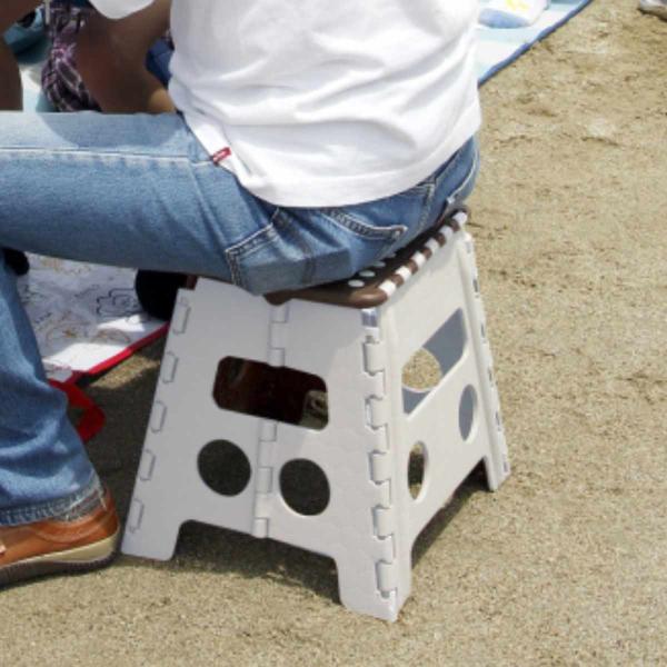 踏み台セノビー 高さ32ｃｍ 天板29ｃｍ ちょいのっぽ君 ホワイト （ 踏台 ステップ台 脚立 折...