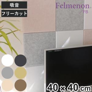 吸音材 吸音パネル フェルメノン 45度カット 40×40cm 30枚セット 吸音
