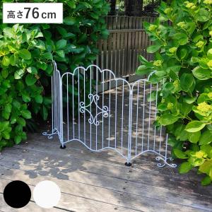 フェンス シャビーフラットバーゲート アイアンフェンス