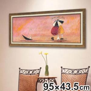 アートパネル サムトフト 『いぬタクシー』 94.5×43cm （ 絵画 絵