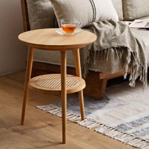 籐 ラタンテーブル ガラス天板 WAHOO 角型 （ センターテーブル ロー