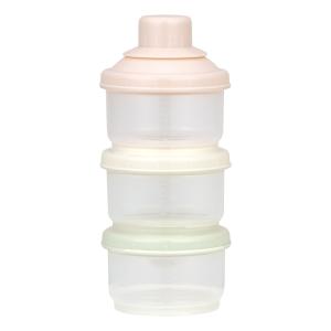 ミルクケース 3段式 100ml 粉ミルク 3回分 調乳 電子レンジOK 目盛り付き （ 粉ミルクケース ミルク 容器 ケース 小分け ベビー 赤ちゃん シンプル ）