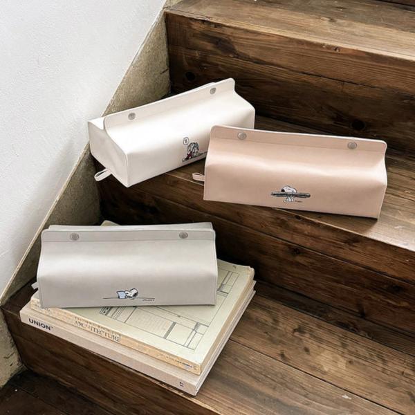 ティッシュケース スヌーピー PEANUTS tente （ ティッシュカバー ティシュ入れ ティッ...