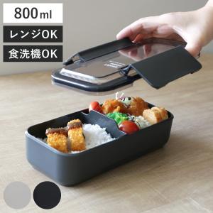 スケーター お弁当箱 2段 抗菌 850ml パッキン一体型 ふわっと ミズノ