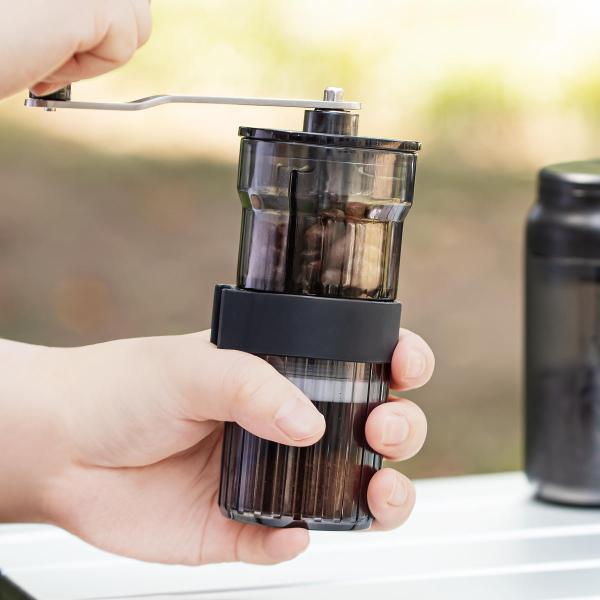 ＆NE nikii cafe ハンドコーヒーミル （ 55ml 日本製 コーヒーミル 手動 ミル 手...