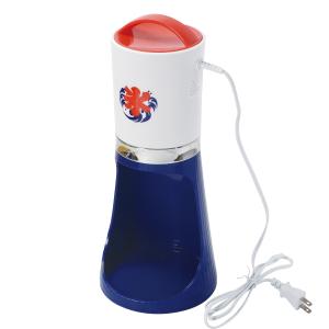 かき氷機 おうち氷屋さん 2通り削れる電動かき氷器 スリム （ カキ氷器 かき氷メーカー 電動かき氷機 氷削機 電動 コンパクト ）
