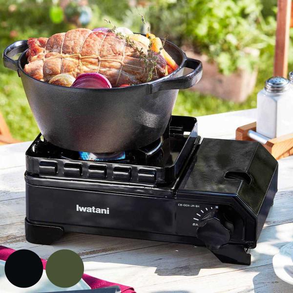 カセットコンロ タフまるジュニア イワタニ カセットフー （ カセットガスコンロ コンロ 焼肉 鍋 ...