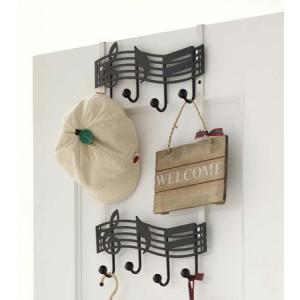 ドアハンガー　音符　２段　（　ドアフック　ドアハンガーフック