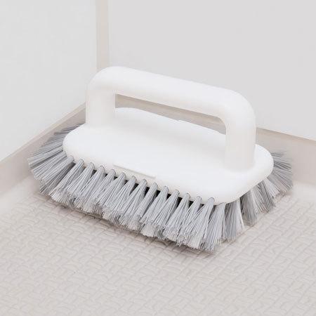 バスブラシ　風呂用　ハンディブラシ　床用 （ 風呂掃除 ブラシ 浴槽ブラシ 風呂ブラシ ）