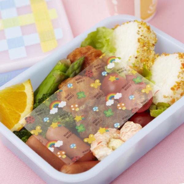 抗菌シート お弁当用 ハッピー （ 弁当 抗菌 30枚 シート フィルム お弁当グッズ 日本製 ラン...