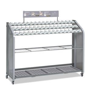 （法人限定） 業務用 傘立て 48本収納 キーレス傘立て SD2-48 （ アンブレラスタンド 傘スタンド ダイヤルロック テラモト ）