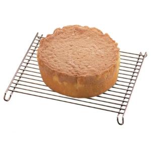 ケーキクーラー　角型　27cm　スチール　クロムメッキ製