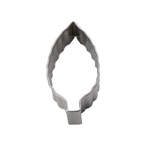 クッキー型 抜き型 木の葉 リーフ 小 ステンレス製 （ クッキーカッター 製菓グッズ 抜型 ）