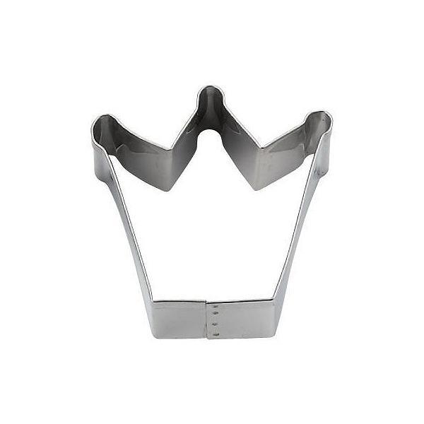 クッキー型 抜き型 王冠 ステンレス製 （ クッキー抜型 クッキーカッター 製菓グッズ ）