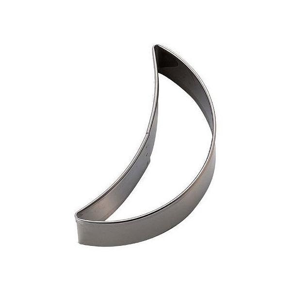 クッキー型 抜き型 月 ステンレス製 （ クッキーカッター 製菓グッズ 抜型 ）