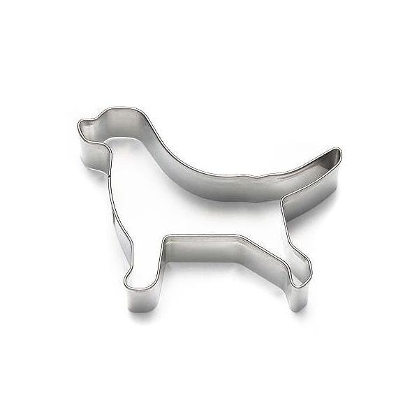 クッキー型 抜き型 犬 ラブラドール ステンレス製 （ クッキー抜型 クッキーカッター 製菓グッズ ...