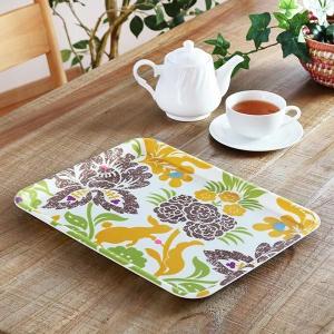 【Barker & Ellis】素晴らしいレリーフのフルーツトレー 27 cm トレー 46cm isso ecco イッソ・エッコ ファブリックトレー 持ち手付き