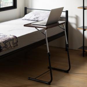 あずま工芸 サイドテーブル 収納付き SST-810 ノエル Noel ダーク