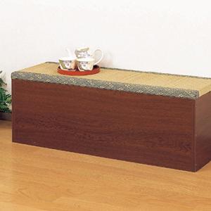 永井興産 玄関ベンチ 幅90cm 収納棚付き 天然木 （ 玄関 ベンチ