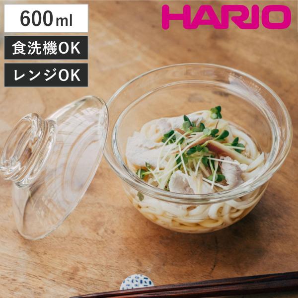HARIO ハリオ 丼鉢 ガラスの丼鉢 （ ガラス 耐熱ガラス 日本製 電子レンジ対応 食洗機対応 ...