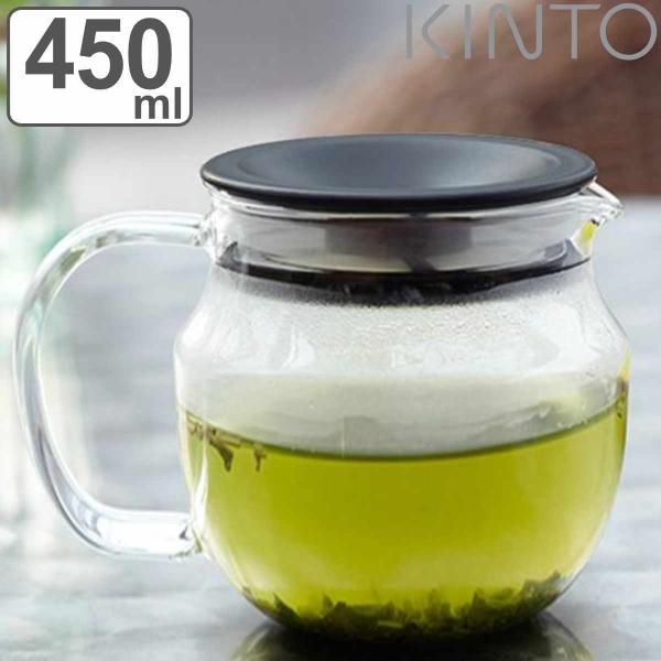 キントー ティーポット 450ml ワンタッチティーポット 耐熱ガラス （ KINTO 食洗機対応 ...