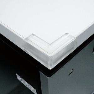 コーナーパット　クリア　ちびちび　幅1.5cm　コーナークッション　コーナーガード　4個入