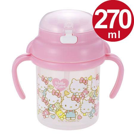 ストローマグ　ハローキティ　キャラクター　子供用 （ ベビー用マグ 赤ちゃん用マグ トレーニングマグ...