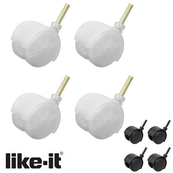 ライクイット専用 キャスター LS-33 （ 収納ケース 引き出し 対応パーツ キャスターのみ ）