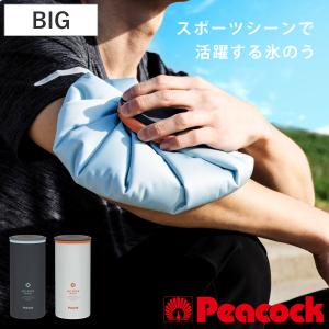 ネッククーラー アイスパック ピーコック 布氷のう スポーツ （ 氷のう アイスバッグ 氷嚢 保冷 アイシングバッグ 布製 ）